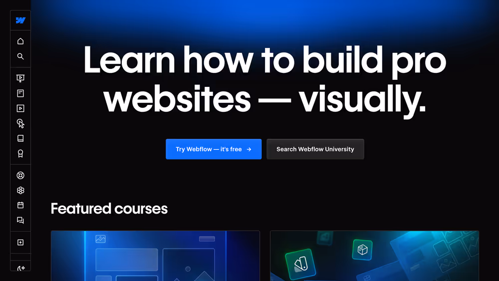 Website Webflow University