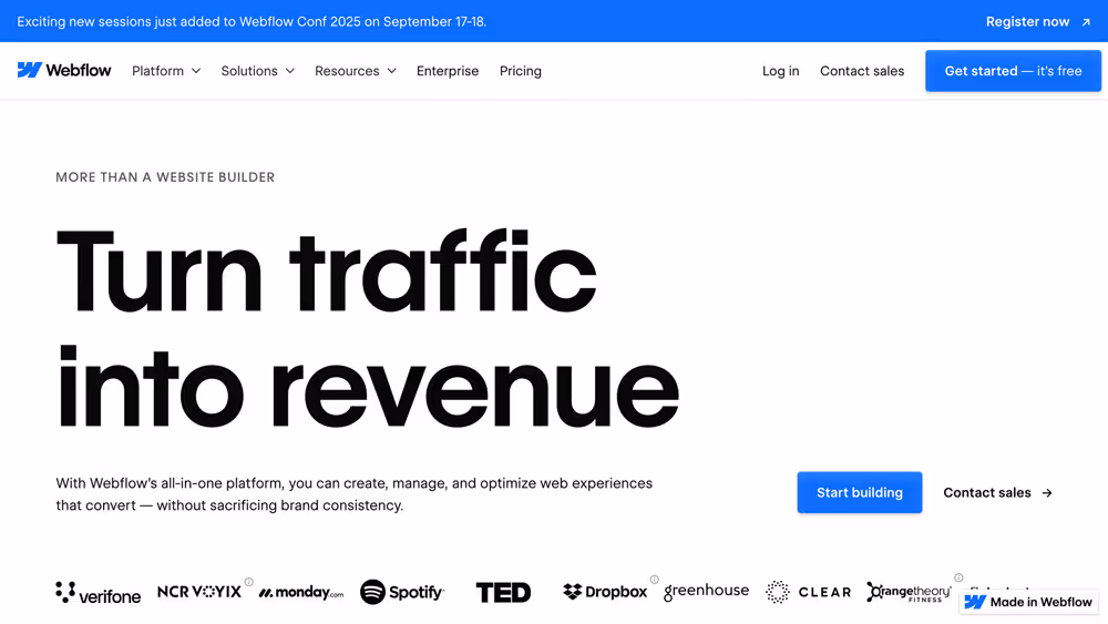 Website Webflow